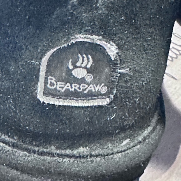 Bearpaw Elle Youth Short Black Winter Boots - Picture 4 of 10